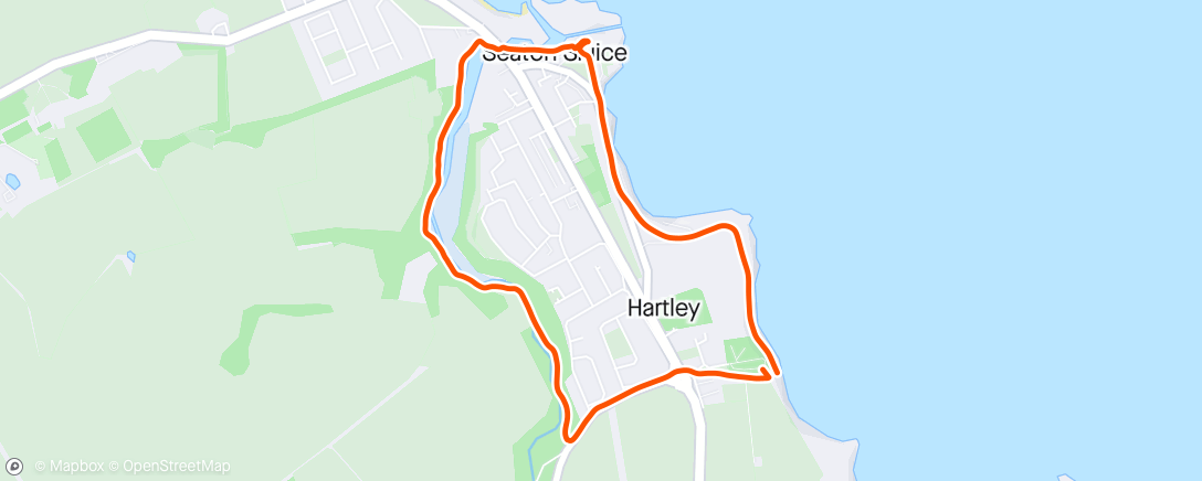 Map of the activity, Dog 🐶 walk with a pint