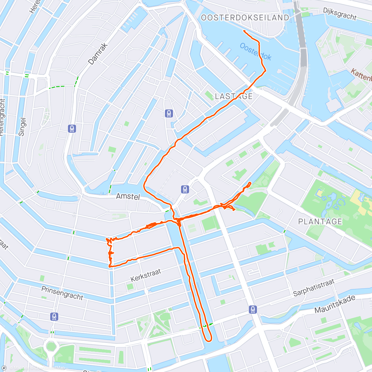 Mappa dell'attività Koningsdag