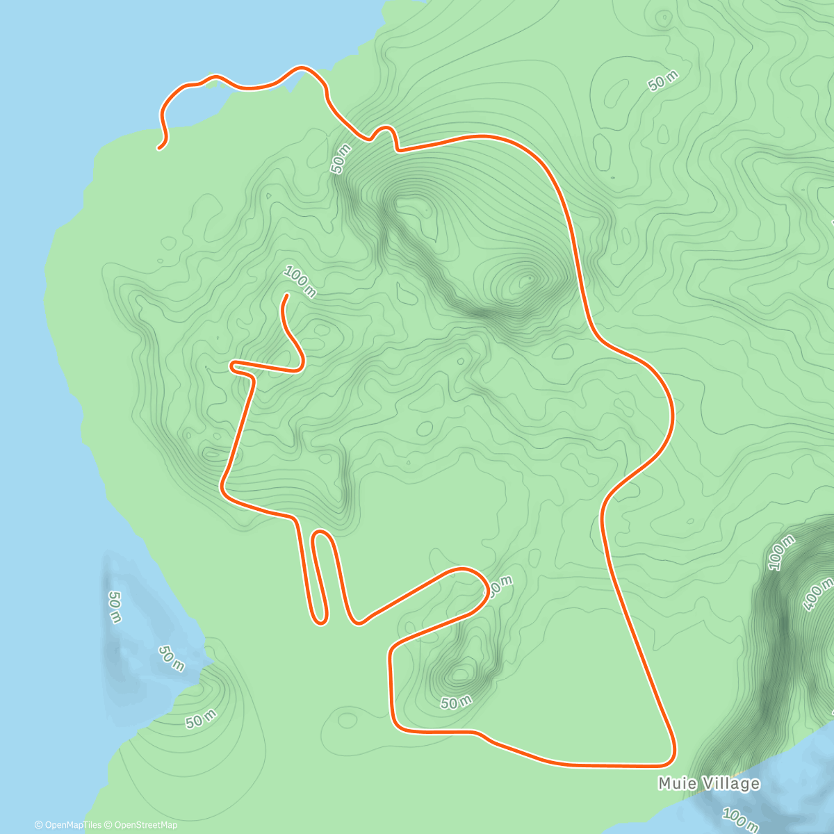 Map of the activity, Zwift - 11.1 Ocean Blvd in Watopia