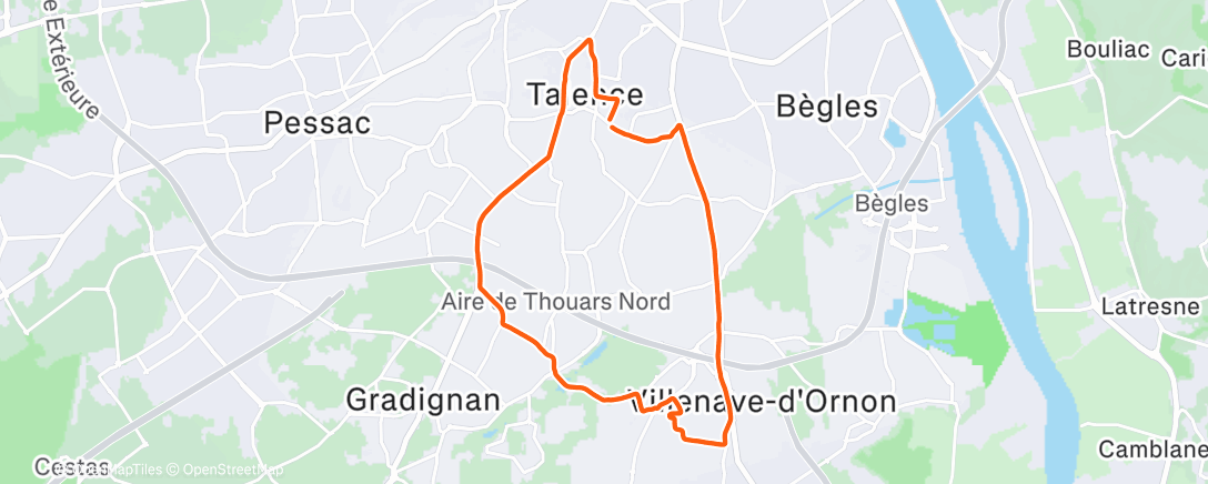 Map of the activity, 1H10 Actif