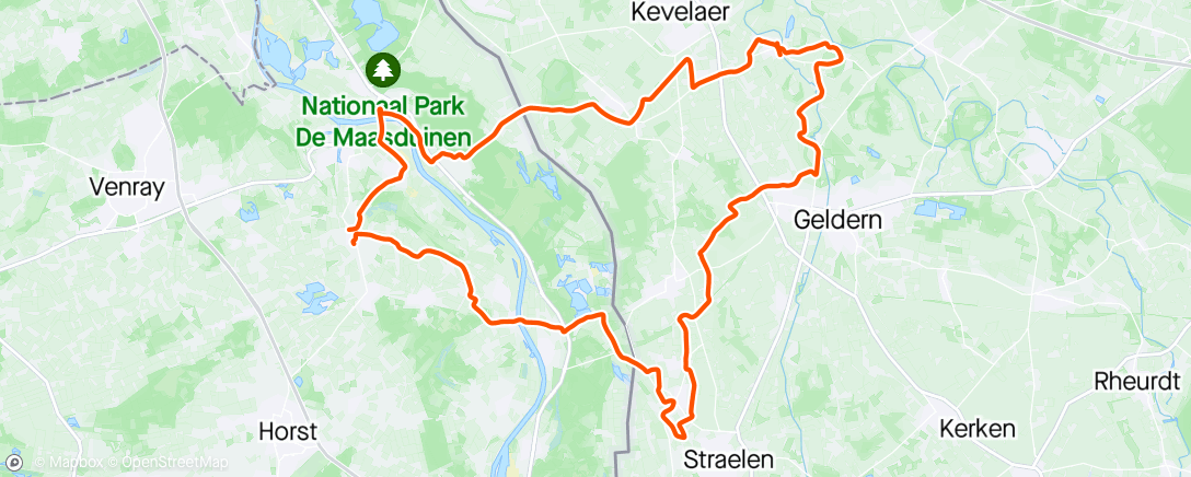 Map of the activity, Toeristische ronde met lunch in Wetten