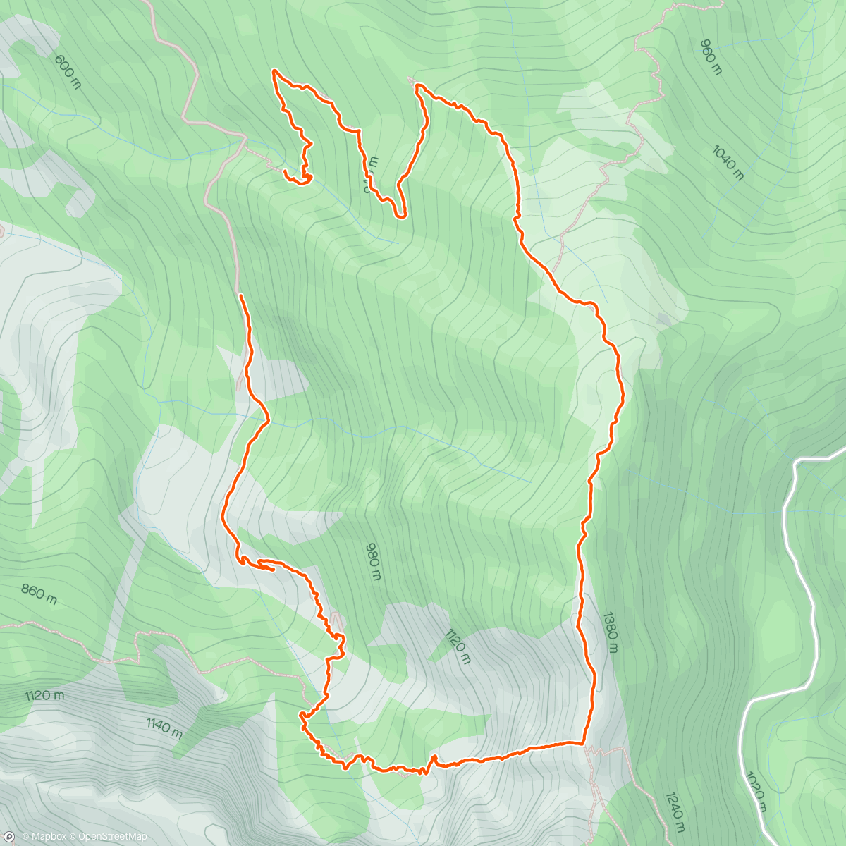 Карта физической активности (Ferrata Tordini Galligani, Alpi Apuane 🔗⛰️)