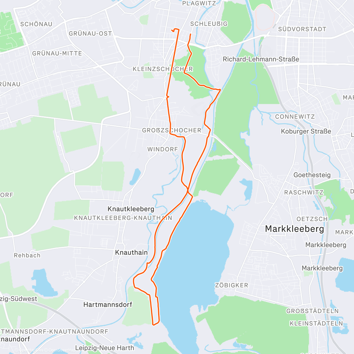 Map of the activity, NEW TIRES