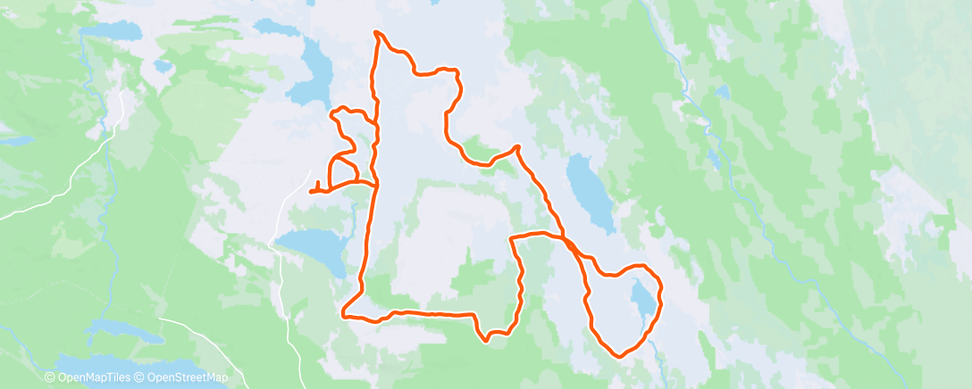 Map of the activity, Staketur, like flott i dag, ca -15 i sola -25 på myrene 😊