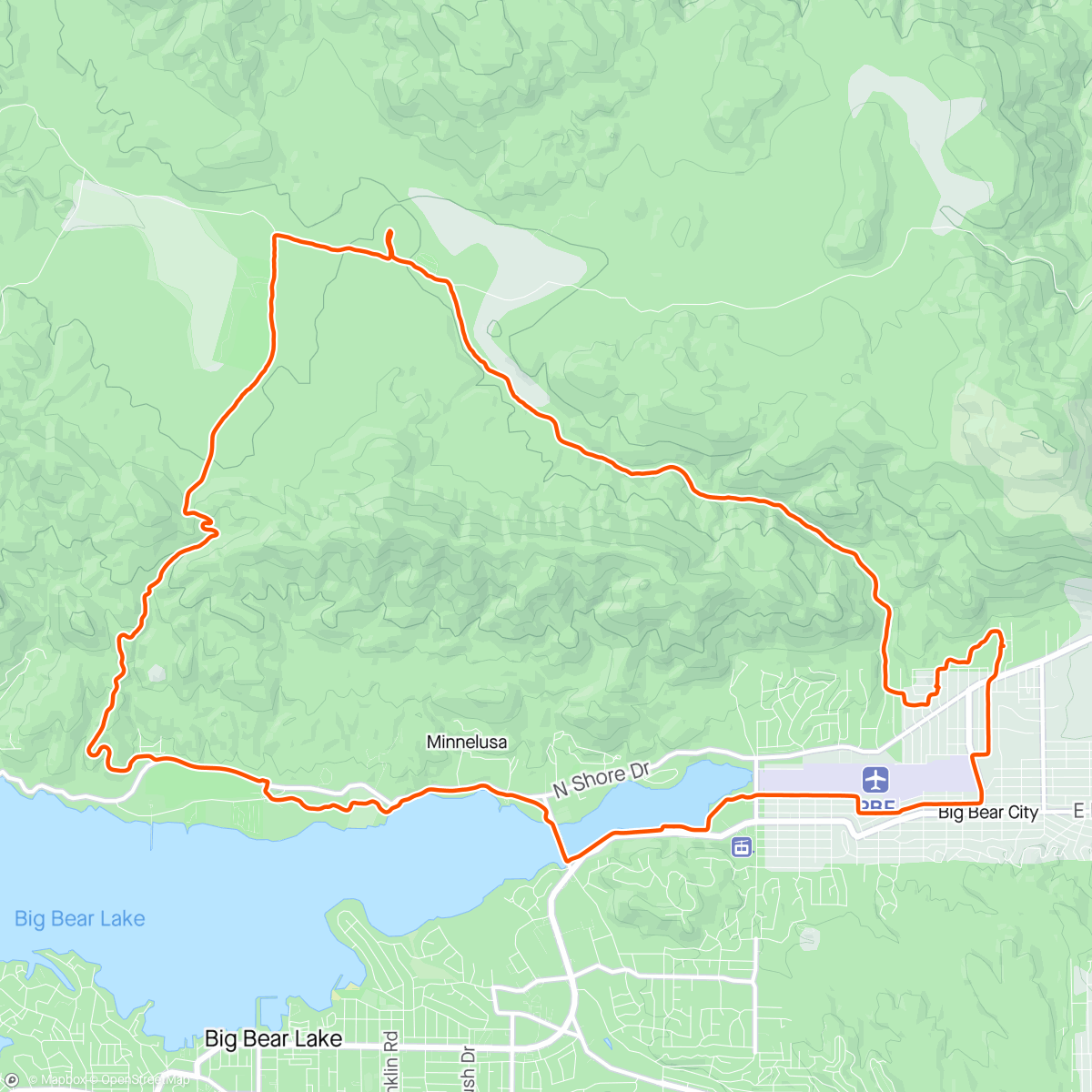 Map of the activity, Spring…maybe?….first ride in a month due to crappy weather every weekend for several weeks.