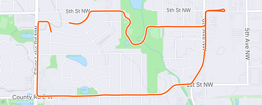 Map of the activity, Organics dropoff