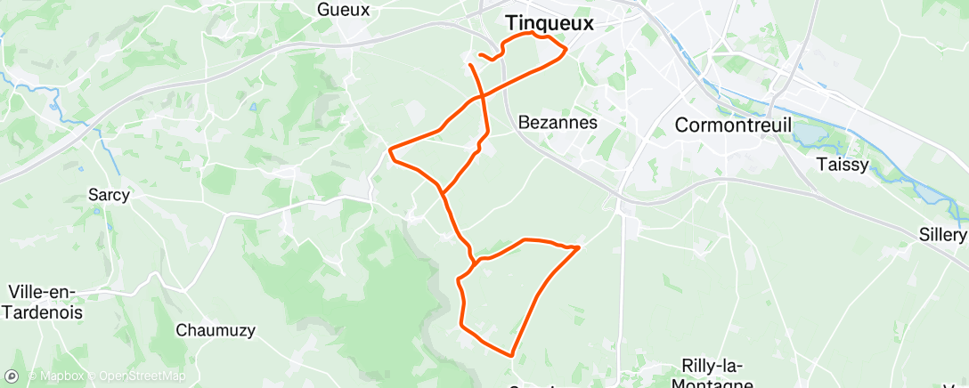 Map of the activity, Un moi après la dernière sortie 😮‍💨