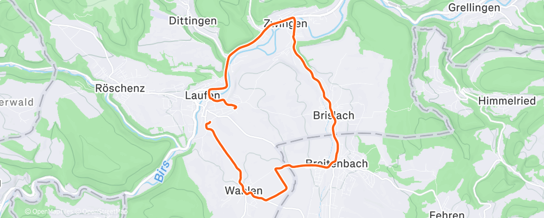 Map of the activity, PM leg stretch