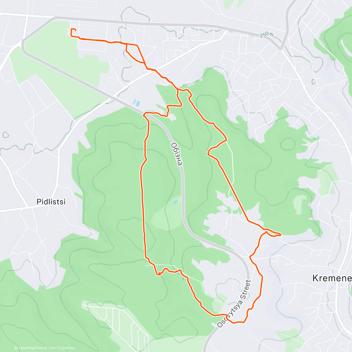 Map of the activity, по⛰️горбачках