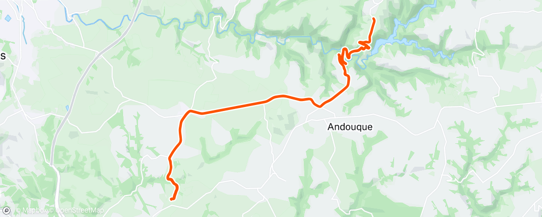 Carte de l'activité