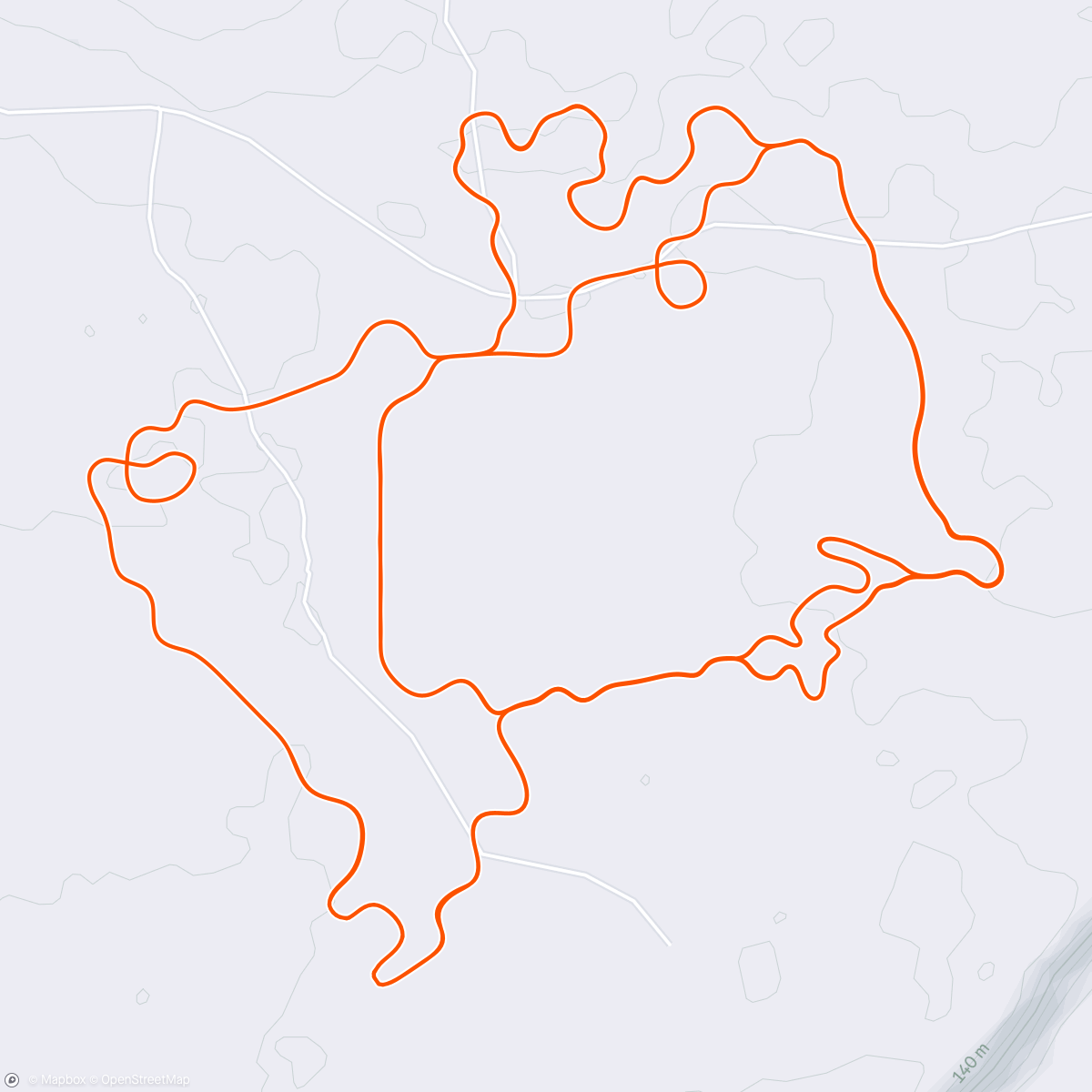 Map of the activity, Zwift - Pacer Group Ride: Island Hopper in Makuri Islands with Miguel