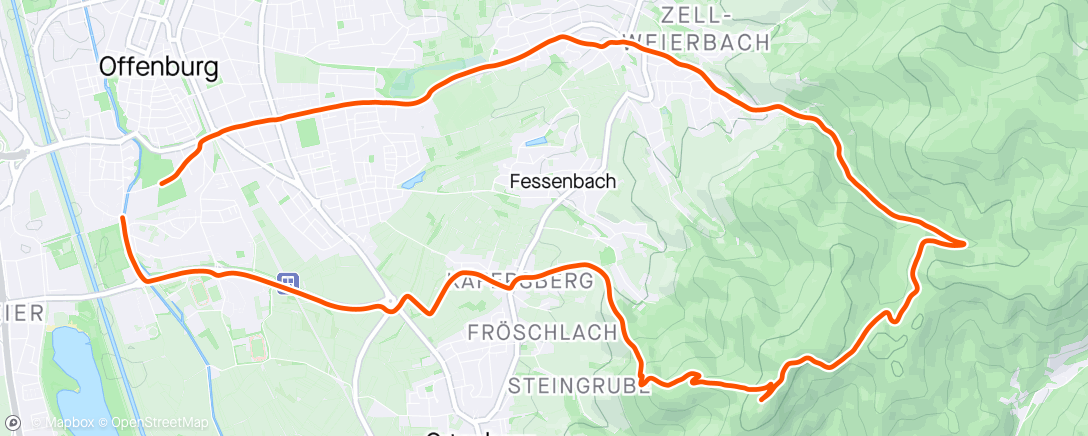 アクティビティ「Spaziergang am Morgen」の地図