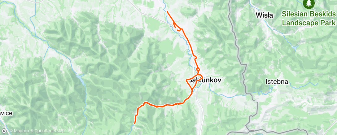 Map of the activity, Protocit nohy Z1