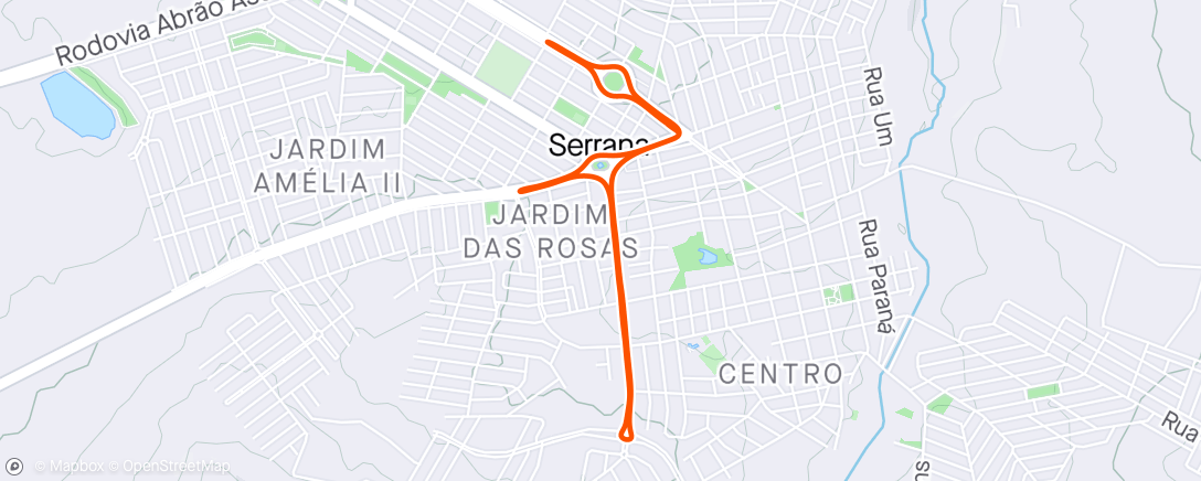 Map of the activity, Sicoob Cocred Serrana