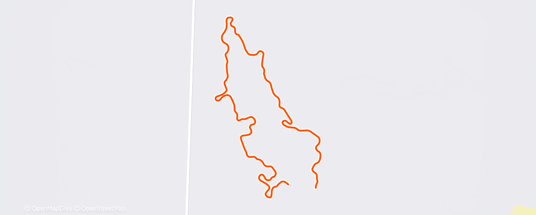 Карта физической активности (MyWhoosh - 90 Minute Endurance)