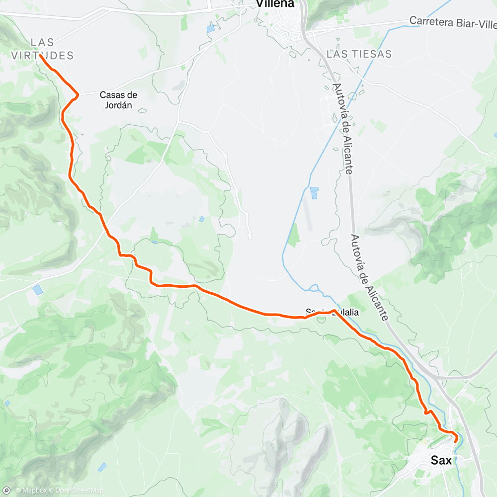 Map of the activity