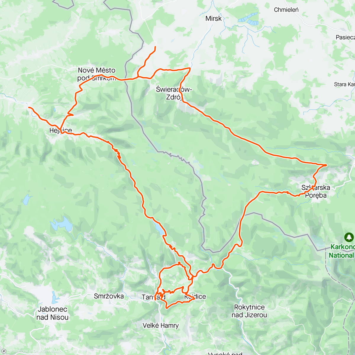 Map of the activity, Na pole za miedzą.