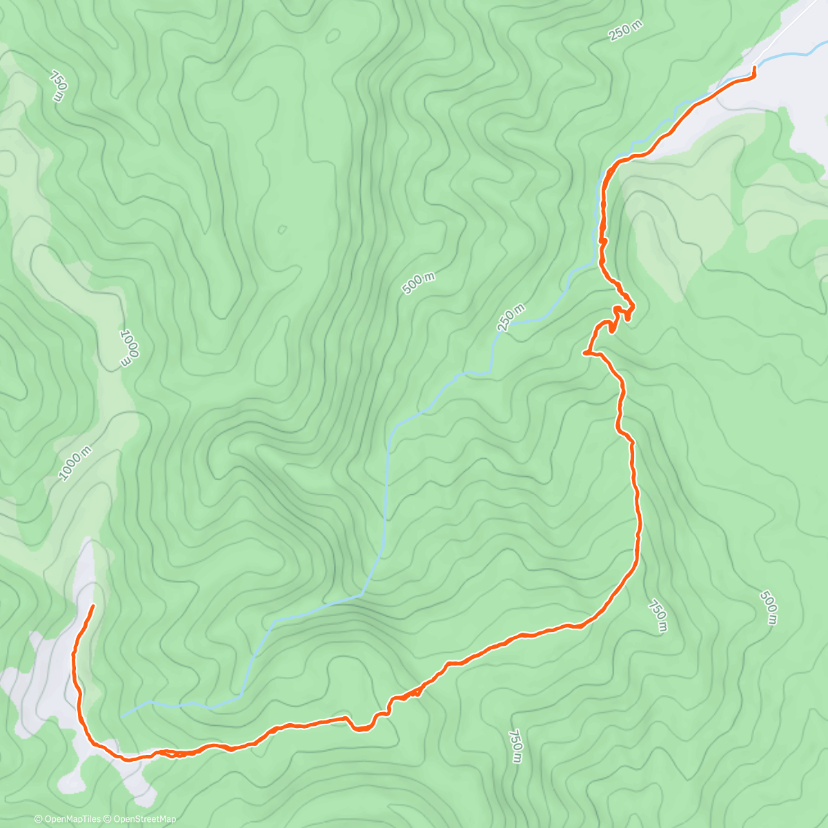 Map of the activity, Parapara Peak!