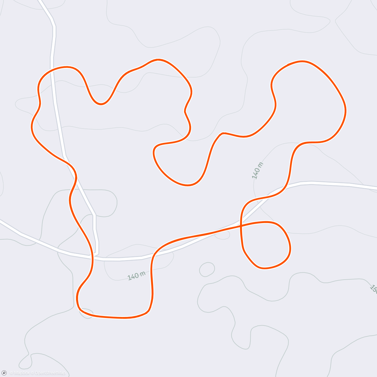 Map of the activity, Zwift - Mech Isle Loop in Makuri Islands