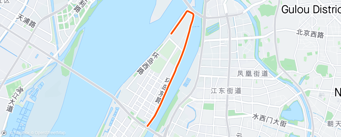 Mapa da atividade, 晨間騎乘