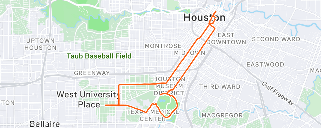 Map of the activity, how to LR while spectating Houston