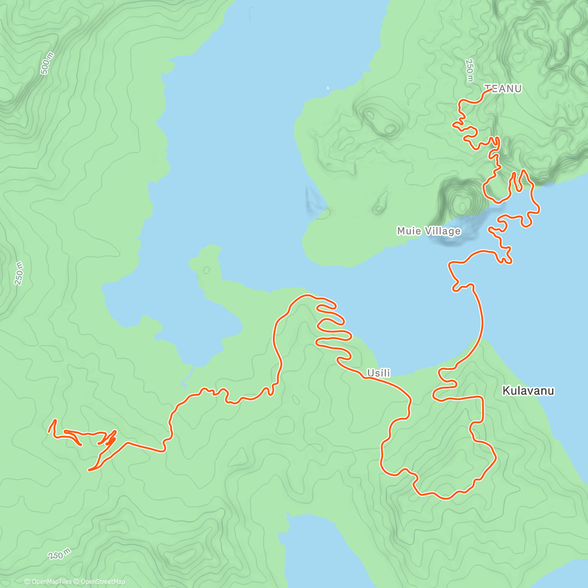 Map of the activity, Zwift - Quatch Quest in Watopia