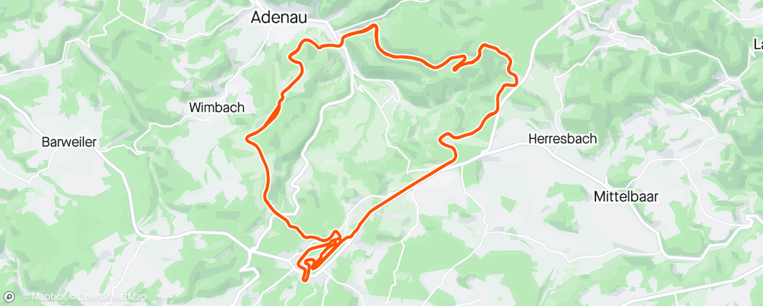 Map of the activity, Rad am Ring