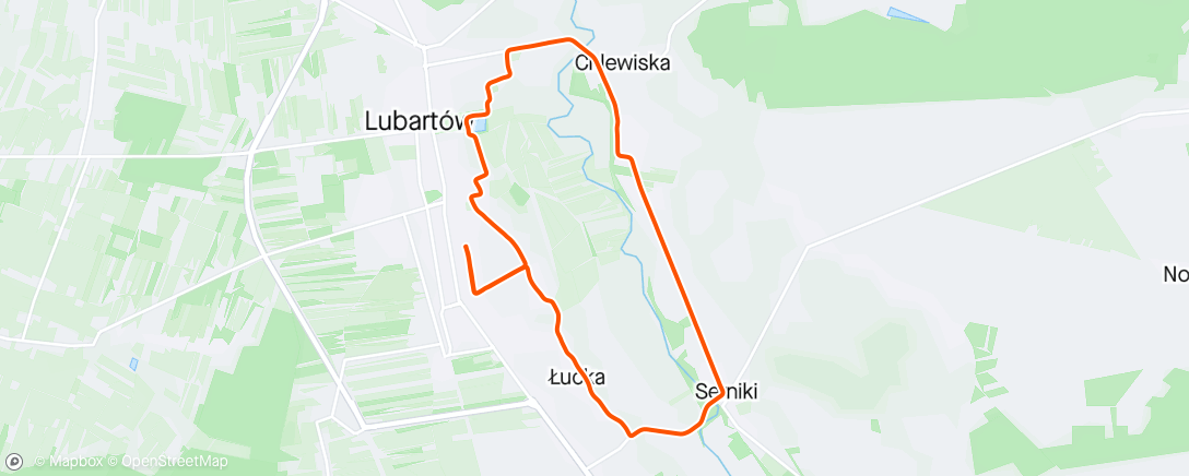 Map of the activity, Gravel ride 🌧️