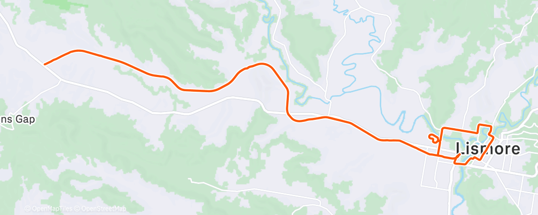 Map of the activity, Morning NRRT