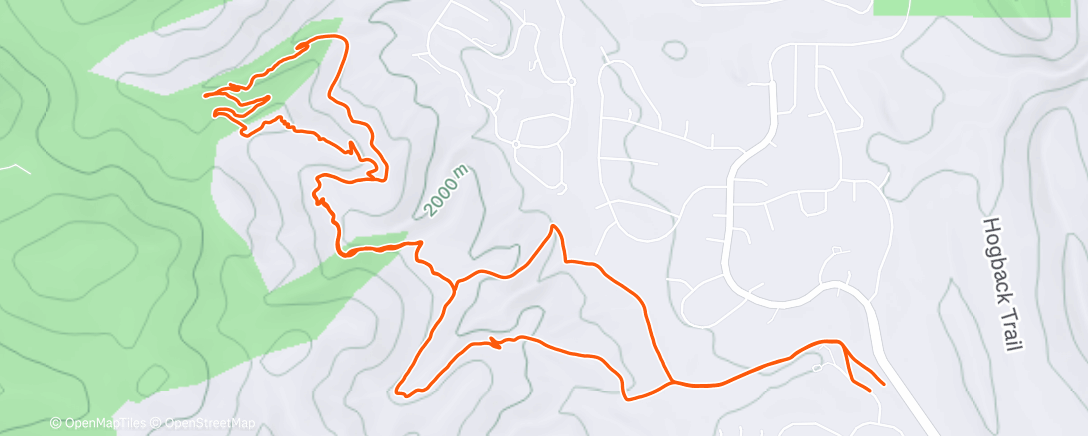 Map of the activity, No talking on the DH