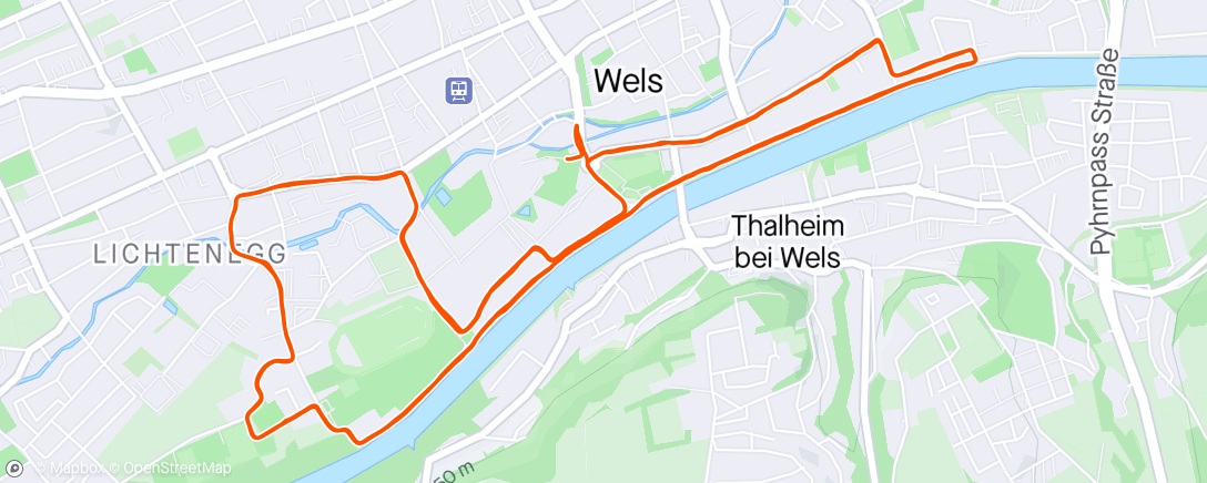 Map of the activity, Welser HM