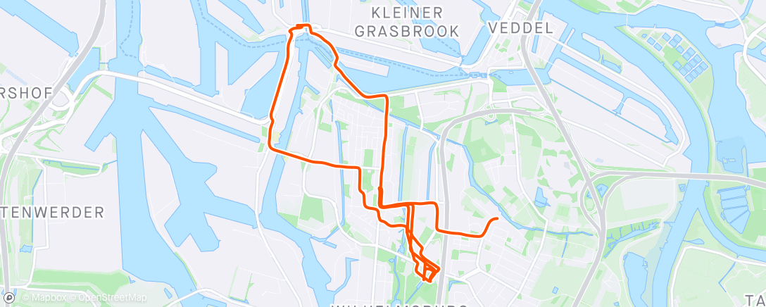 Map of the activity, Inselrunners Donnerstag 10km