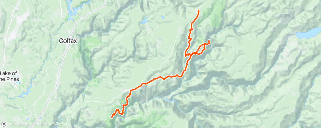 Karte der Aktivität „DNF 100k canyons”
