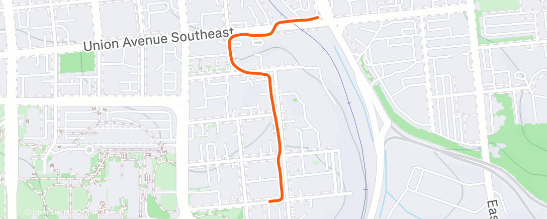 Карта физической активности (Drive to run...)