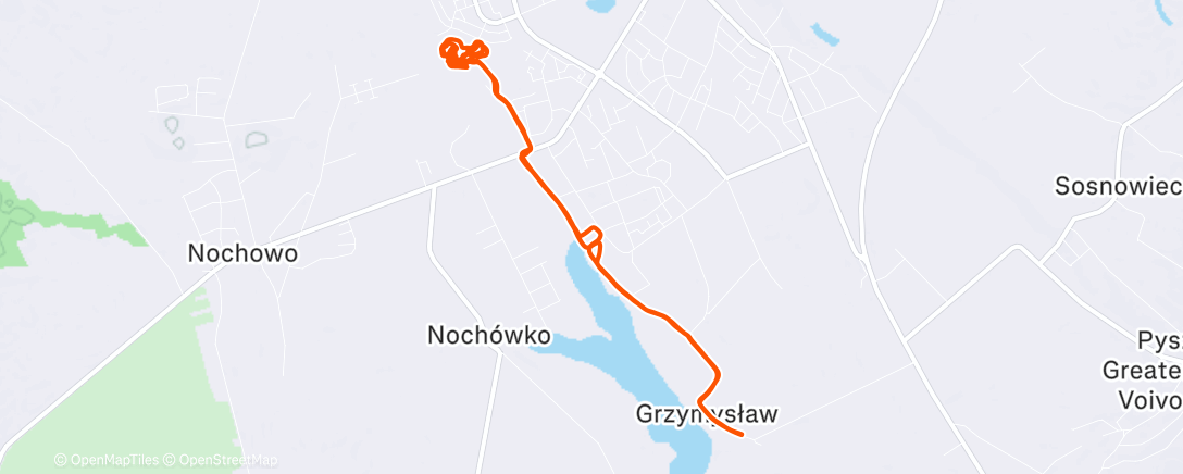 Карта физической активности (Rower górski)