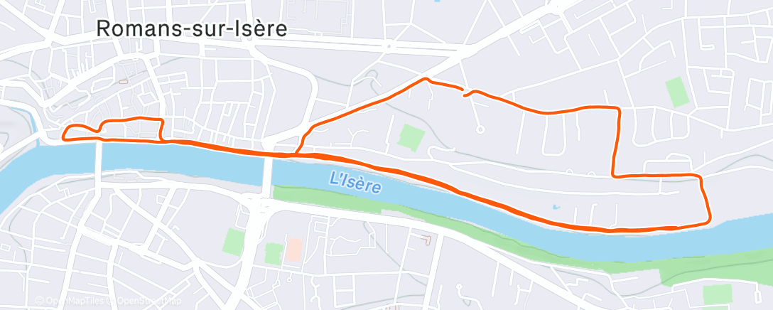 Map of the activity, Direction l'hivernal des templiers