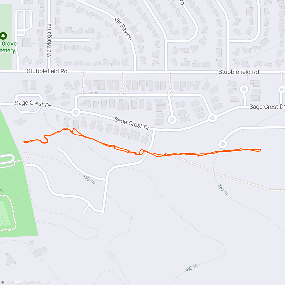 「Family Hike」活動的地圖