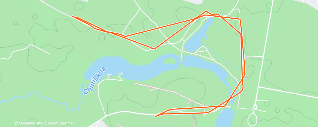 Mapa de la actividad (S95 Kuzminki ‘26)
