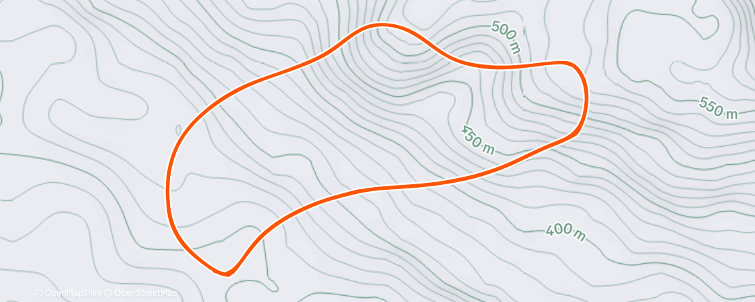 Map of the activity, TrainingPeaks Virtual - Workout: R:1 - 00 Rad LIT + 5x1 min hohe TF