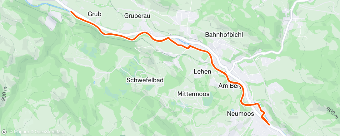 Map of the activity, Qualche allungo pre gara!🤟🏻
