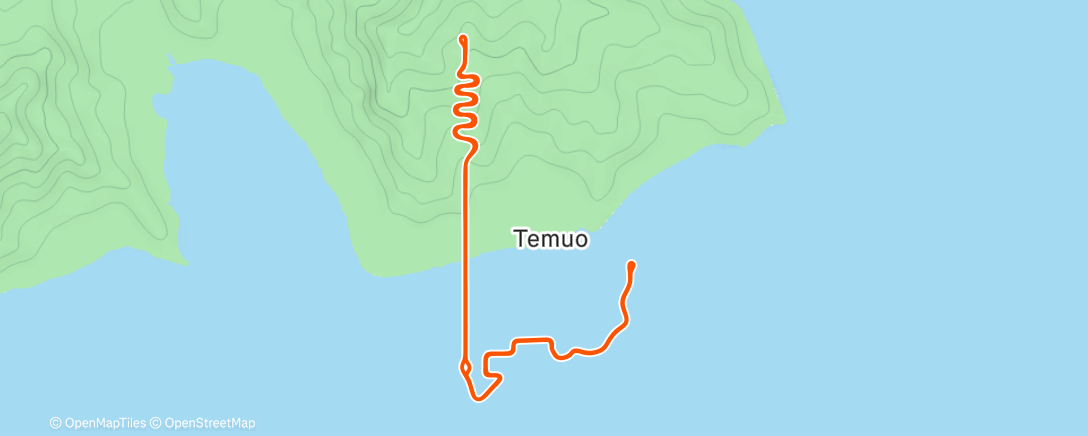 Map of the activity, Zwift - Hilltop Hustle in Watopia