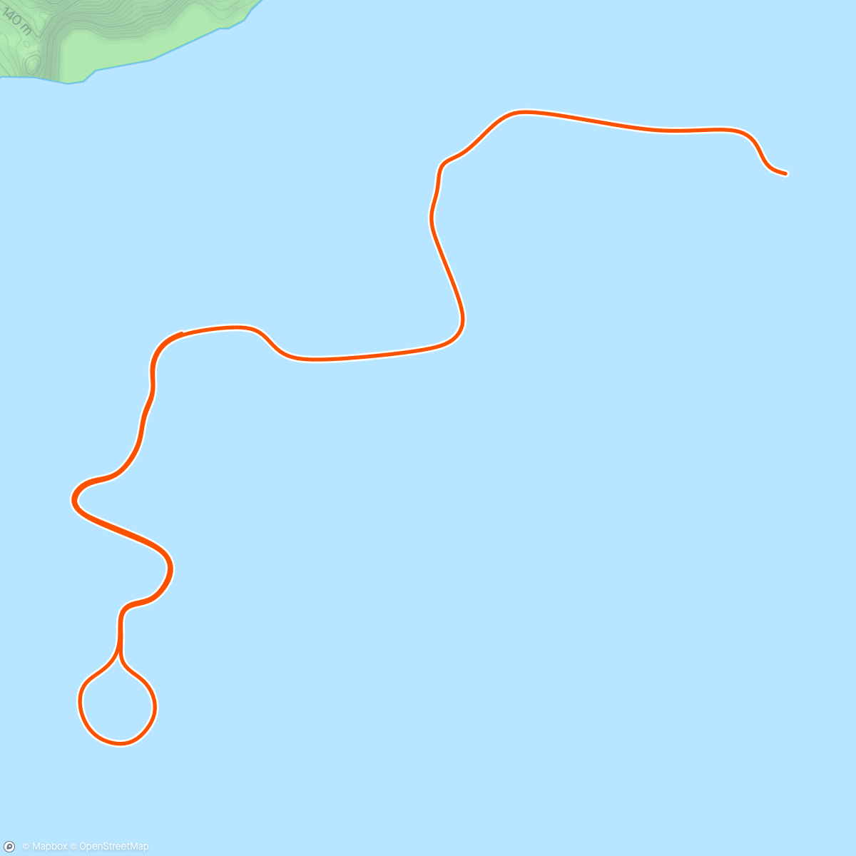 Map of the activity, Zwift - Pacer Group Ride: Tempus Fugit in Watopia with Jacques