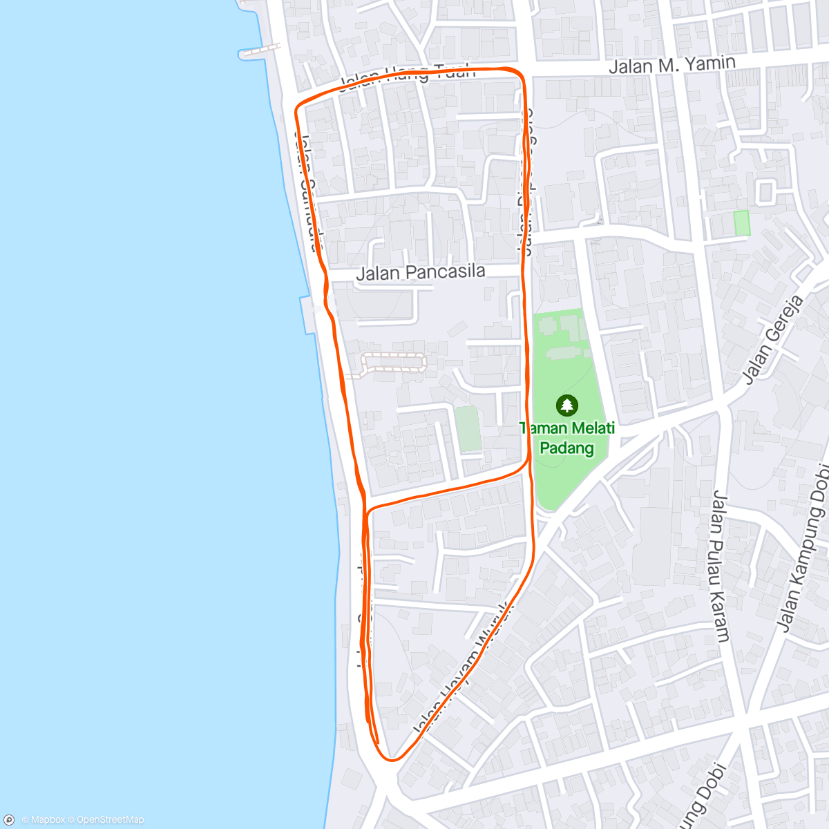 Map of the activity, Easy