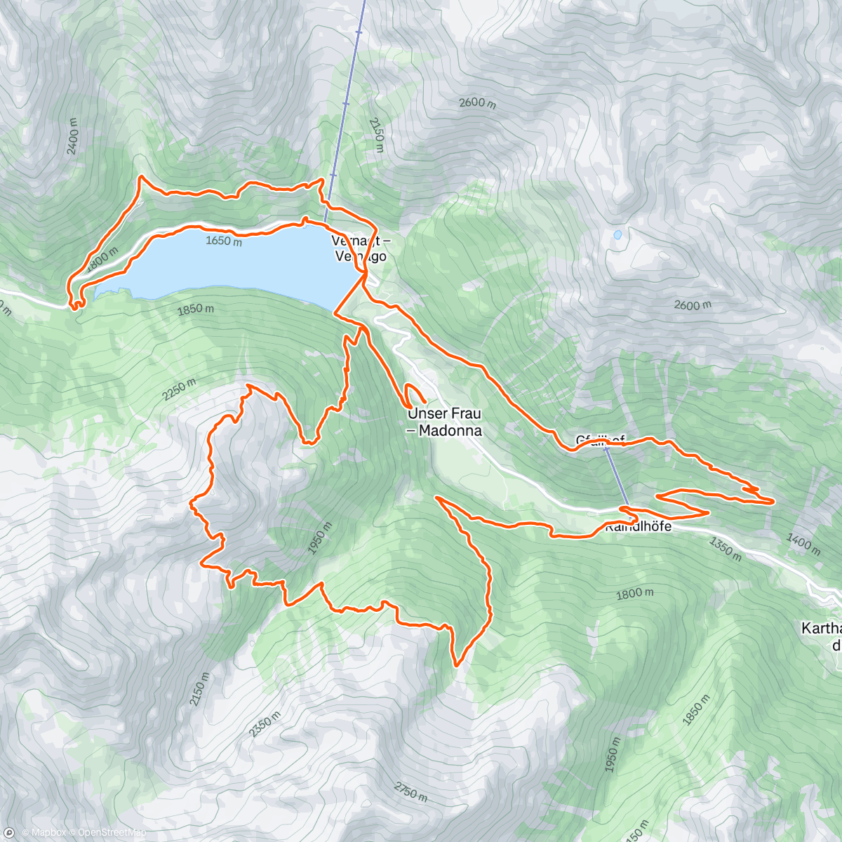 Map of the activity, Traumtagl im Magic Valley - Schnalstal ❤️🤩🏔️