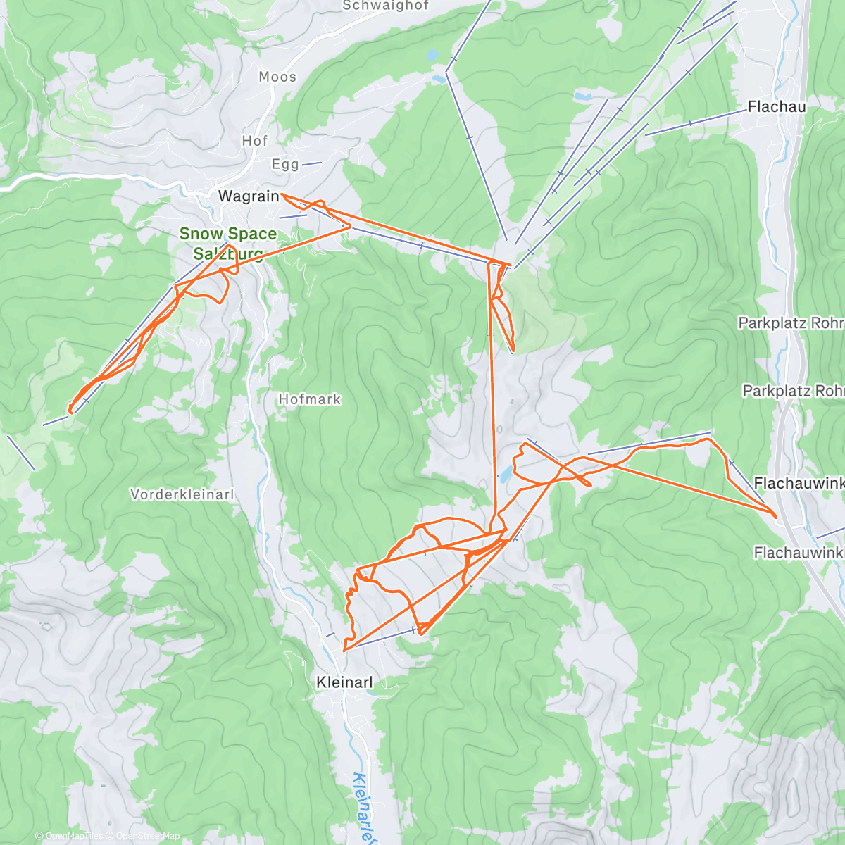 Map of the activity, Dagje andere kant op