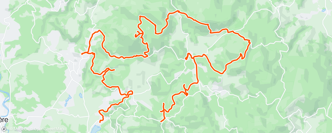 Map of the activity, Assistante pour le trail du padre