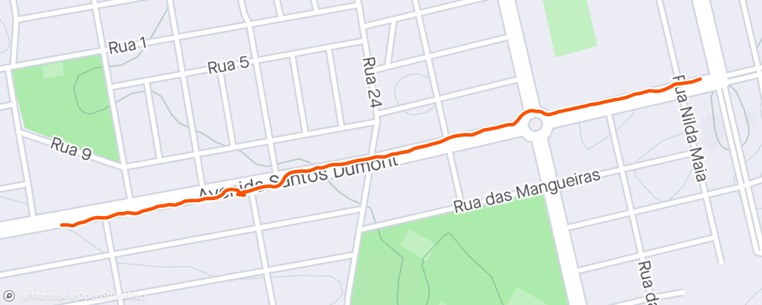 Map of the activity, Caminhada pela manhã 🇧🇷🇧🇷🇧🇷🙏🙏🙏