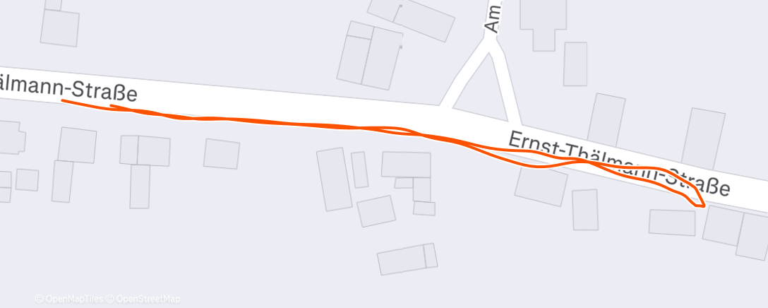 Map of the activity, Spaziergang am Nachmittag
