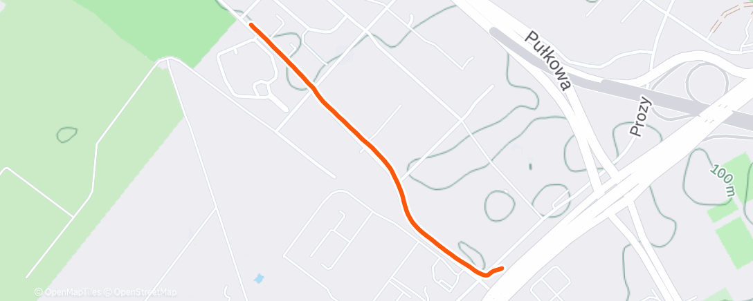 Карта физической активности (Morning Run)