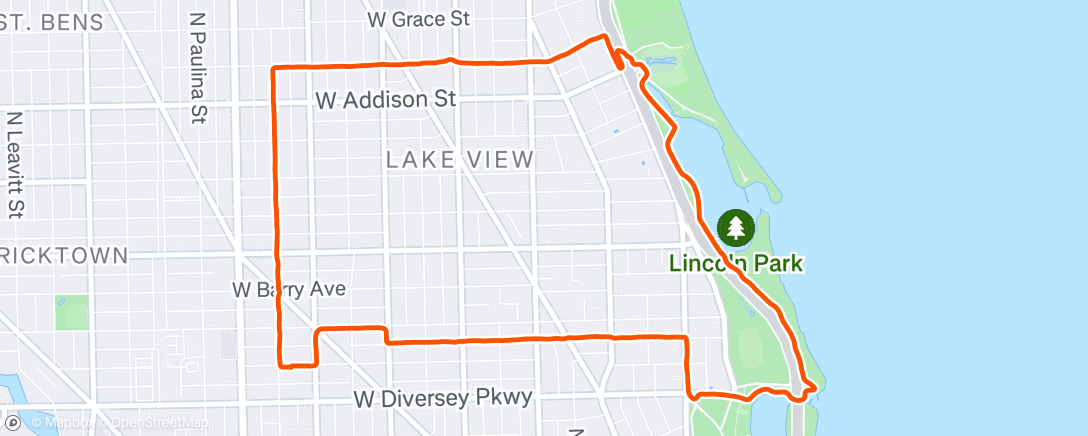 Map of the activity, Christmas’ing